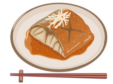 レンジで鯖の味噌煮